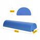 Напіввалик для реабілітації та масажу 4FIZJO 60 x 15 x 10 Blue (P-5907739319760) 147035-2692 фото 2