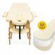 Масажний стіл складний 4FIZJO Massage Table+ Wood W60 Beige (P-5907739318367) 147871-2692 фото 8