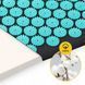 Килимок акупунктурний з валиком 4FIZJO Classic Mat Аплікатор Кузнєцова Black/Blue (P-5905973402385) 154570-2692 фото 10