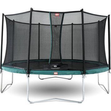 Батут Berg Favorit 430 зелений з захисною сіткою Comfort 2499-3103 фото