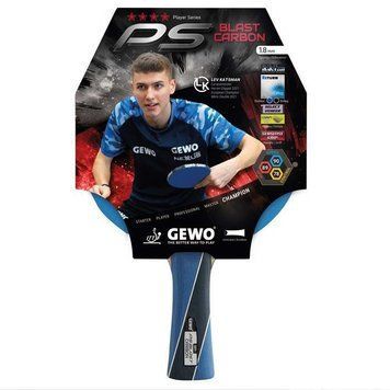 Ракетка для настільного тенісу Gewo PS Blast Carbon FL (1074000001) 144615-1285036 фото