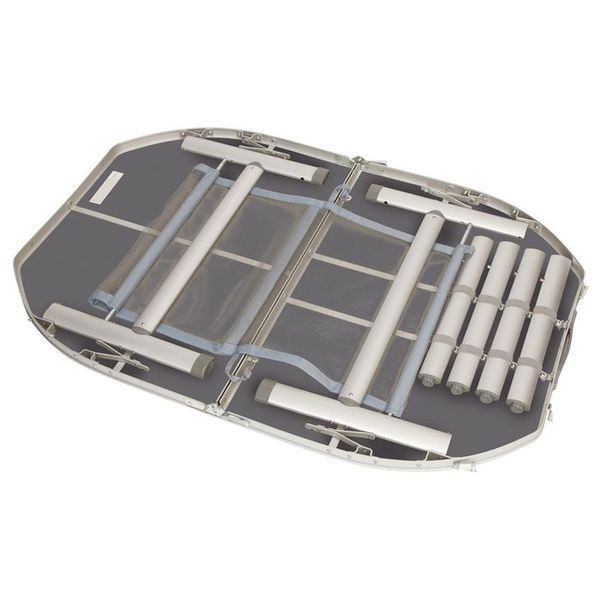 Стіл Bo-Camp Case Model Oval 120x80 cm Grey (1404415) DAS303277 фото