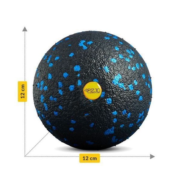 Масажний м'яч 4FIZJO EPP Ball 12 Black/Blue (P-5907222931288) 142253-2692 фото
