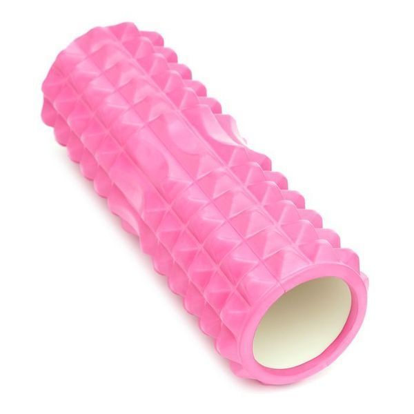 Масажний ролик Cornix EVA 33 x 14 см (валик, роллер) XR-0327 Pink XR-0327 фото