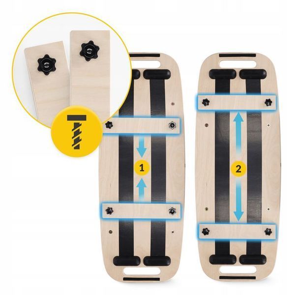 Балансувальна дошка (балансборд) 4FIZJO Balance Board (P-5905973404693) P-5905973404693 фото