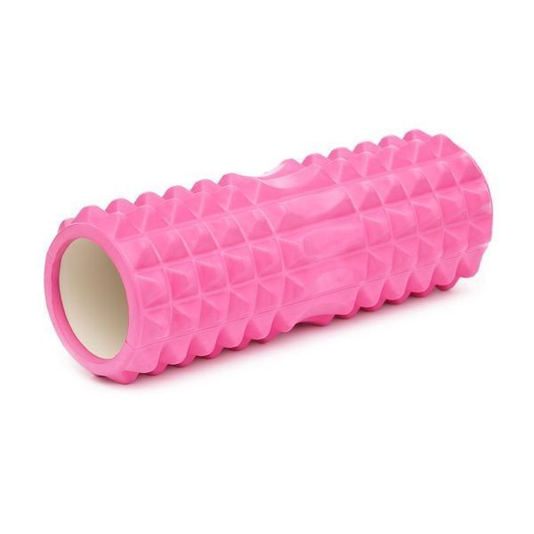 Масажний ролик Cornix EVA 33 x 14 см (валик, роллер) XR-0327 Pink XR-0327 фото
