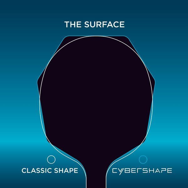 Основа для ракетки Stiga Cybershape Carbon Master атакувальна з карбоновими шарами 932082 фото