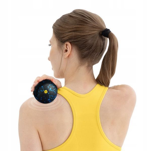 Масажний м'яч 4FIZJO EPP Ball 12 Black/Blue (P-5907222931288) 142253-2692 фото