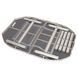 Стіл Bo-Camp Case Model Oval 120x80 cm Grey (1404415) DAS303277 фото 2