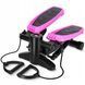 Степпер (міні-степпер) 4FIZJO Evo з еспандерами Black/Pink (P-5905973403870) 147881-2692 фото 1