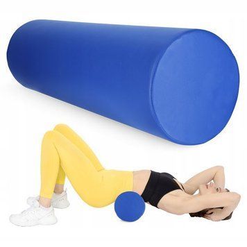Валик для реабілітації та масажу 4FIZJO 100 x 30 см Blue (P-5905973402958) 143469-2692 фото