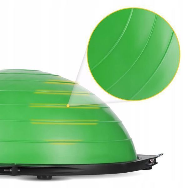 Балансувальна платформа 4FIZJO Bosu Ball 60 см Green (P-5907222931486) P-5907222931486 фото