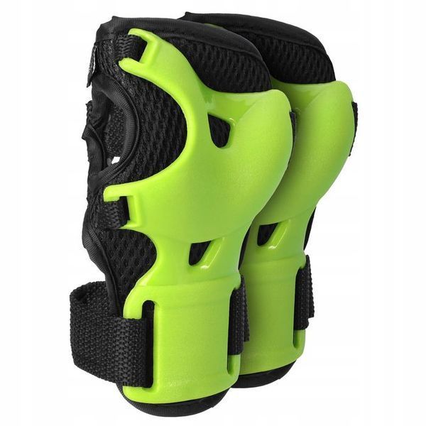 Комплект захисний SportVida 3 в 1 SV-KY0001-L Size L Black/Green 4912-2692 фото