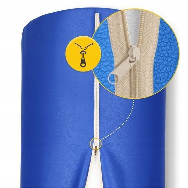 Валик для реабілітації та масажу 4FIZJO 100 x 30 см Blue (P-5905973402958) 143469-2692 фото