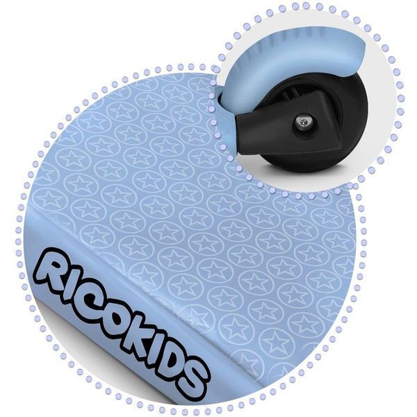 Самокат дитячий триколісний Ricokids Todi блакитно-сірий 765401 фото
