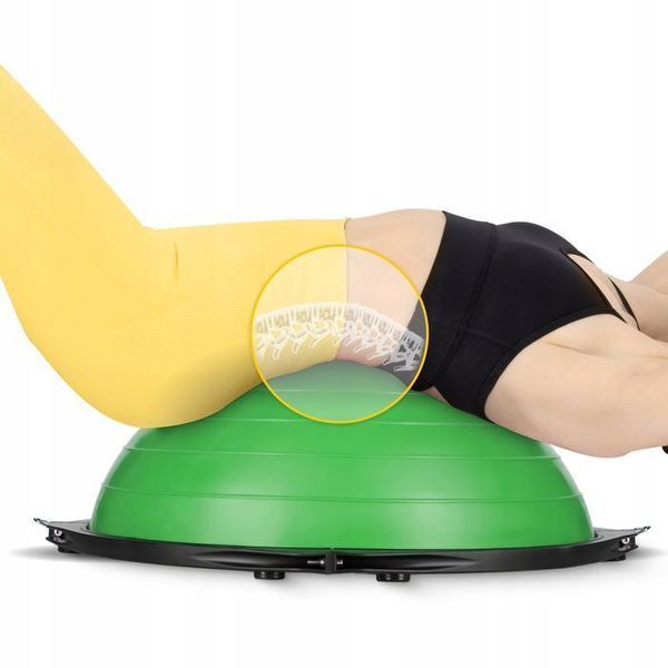 Балансувальна платформа 4FIZJO Bosu Ball 60 см Green (P-5907222931486) P-5907222931486 фото