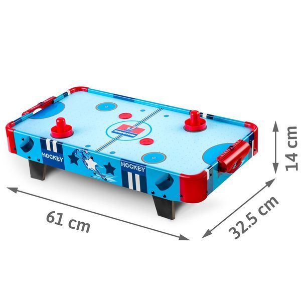 Настільний аерохокей Neo-Sport NS-422, портативний Air Hockey для дітей, 61 х 32,5 х 14 см 1422 фото