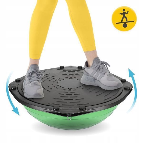 Балансувальна платформа 4FIZJO Bosu Ball 60 см Green (P-5907222931486) P-5907222931486 фото