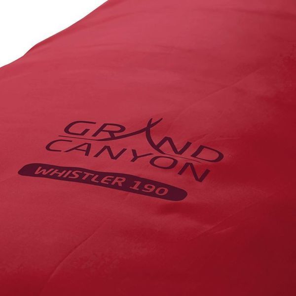 Спальний мішок Grand Canyon Whistler 190 13&deg;C Red Dahlia Left (340001) DAS303319 фото