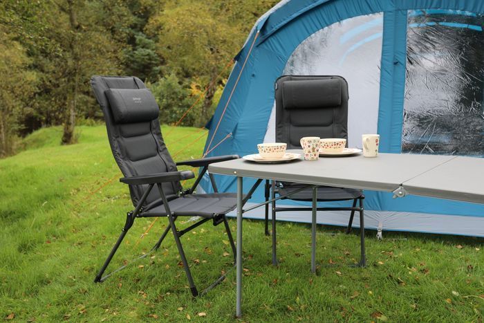 Стілець кемпінговий Vango Hampton DLX Chair Excalibur (CHQHAMPTOE27TI8) 148654-1285036 фото