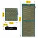 Килимок акупунктурний з подушкою 4FIZJO Ergo Mat XL Аплікатор Кузнєцова Navi Green/Gold (P-5907739315083) 144690-2692 фото 3