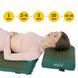 Килимок акупунктурний з подушкою 4FIZJO Ergo Mat XL Аплікатор Кузнєцова Navi Green/Gold (P-5907739315083) 144690-2692 фото 9