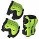 Комплект захисний SportVida 3 в 1 SV-KY0001-L Size L Black/Green 4912-2692 фото 1
