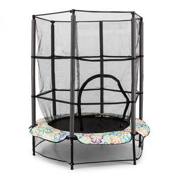 Батут Klarfit Rocketkid 4 140 см Квітковий візерунок 2795-10 фото