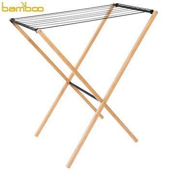 Сушарка для білизни підлогова Casa Si Bamboo Dryer S Braun (CS92303W06) DAS302432 фото