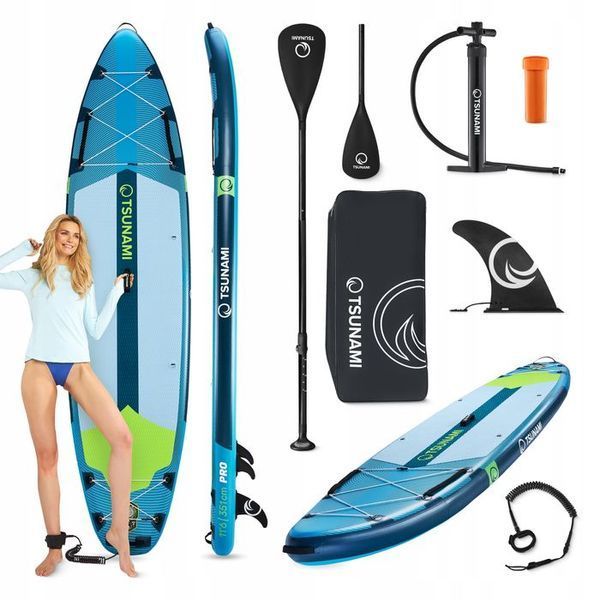 Надувна SUP дошка TSUNAMI PRO 350 см з веслом T15 (P-5905973405638) P-5905973405638 фото