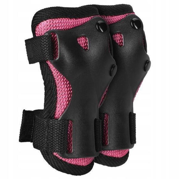 Комплект захисний SportVida 3 в 1 SV-KY0006-L Size L Black/Pink 4919-2692 фото