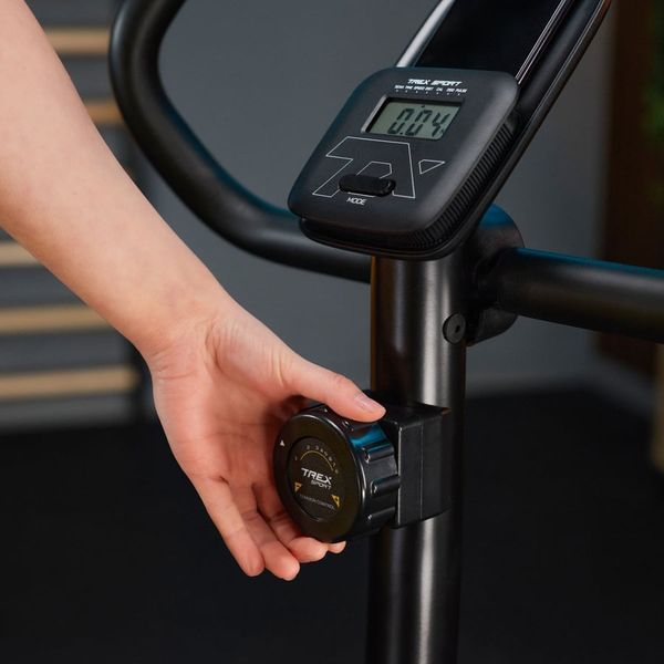 Велотренажер Trex Sport TX-400MB RECK магнітний сірий 5902308237414 фото