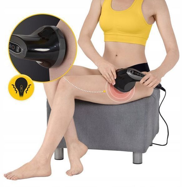 Ручний антицелюлітний масажер для тіла 4FIZJO Body Shaping 4 в 1 Black (P-5907739319128) P-5907739319128 фото