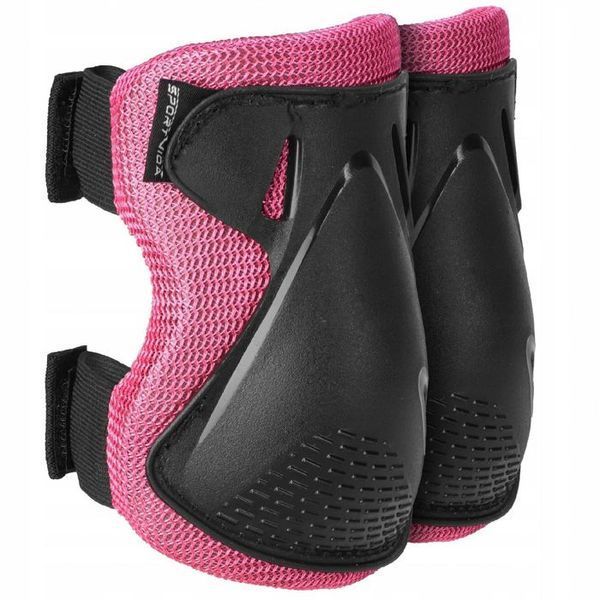Комплект захисний SportVida 3 в 1 SV-KY0006-L Size L Black/Pink 4919-2692 фото