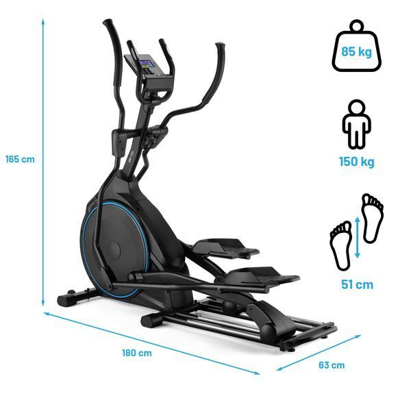 Орбітрек Gymtek XC9200 електромагнітний 5907766668480 фото