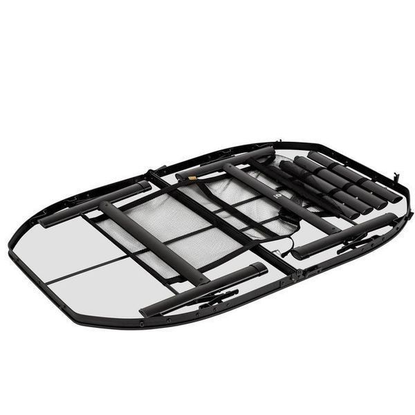 Стіл Bo-Camp Melrose Oval 120x80 cm Black/Wood look (1404220) DAS302785 фото