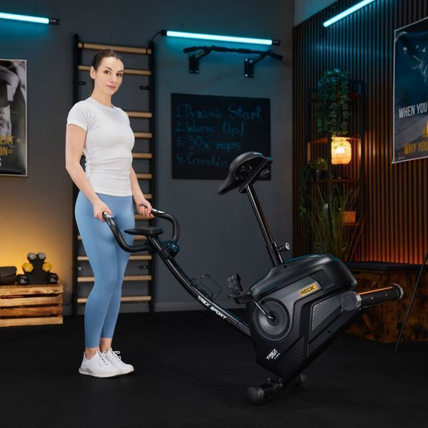 Велотренажер Trex Sport TX-400MB RECK магнітний сірий 5902308237414 фото