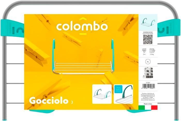 Сушарка для білизни навісна Colombo Gocciolo 3 (ST397) 931871 фото