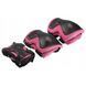 Комплект захисний SportVida 3 в 1 SV-KY0006-L Size L Black/Pink 4919-2692 фото 6