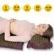 Килимок акупунктурний з подушкою 4FIZJO Eco Mat Аплікатор Кузнєцова Wine Red/Gold (P-5907739312907) 147963-2692 фото 5