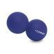 Масажний м'яч Cornix Lacrosse DuoBall 6.3 x 12.6 см XR-0109 Navy Blue 17920-2692 фото 2