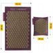 Килимок акупунктурний з подушкою 4FIZJO Eco Mat Аплікатор Кузнєцова Wine Red/Gold (P-5907739312907) 147963-2692 фото 9