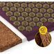 Килимок акупунктурний з подушкою 4FIZJO Eco Mat Аплікатор Кузнєцова Wine Red/Gold (P-5907739312907) 147963-2692 фото 8