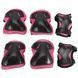 Комплект захисний SportVida 3 в 1 SV-KY0006-L Size L Black/Pink 4919-2692 фото 10