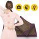 Килимок акупунктурний з подушкою 4FIZJO Eco Mat Аплікатор Кузнєцова Wine Red/Gold (P-5907739312907) 147963-2692 фото 4