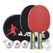 Набір для настільного тенісу Joola Team Master Pro 2 Bats 3 Balls (52001-1) 931833 фото 1