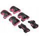 Комплект захисний SportVida 3 в 1 SV-KY0006-L Size L Black/Pink 4919-2692 фото 7