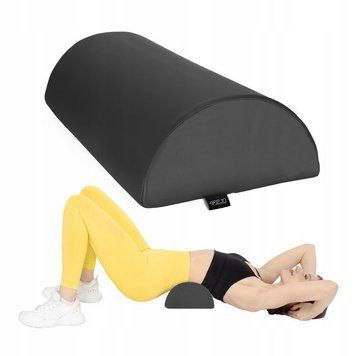 Напіввалик для реабілітації та масажу 4FIZJO 60 x 30 x 15 Black (P-5905973402910) 143473-2692 фото