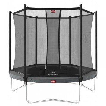Батут Berg Favorit Grey 200 см з захисною сіткою Comfort 2502-3103 фото