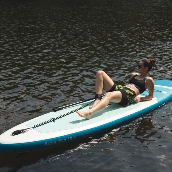 Надувна SUP дошка з веслом та аксесуарами WORKER WaveTrip 10'6' 22611 фото